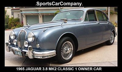 1965 jaguar 3.8 mk2 1 owner incomparable california car sale price reduced $10k!