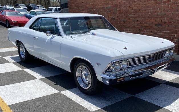 1966 chevrolet chevelle ss tribute white 10599 miles