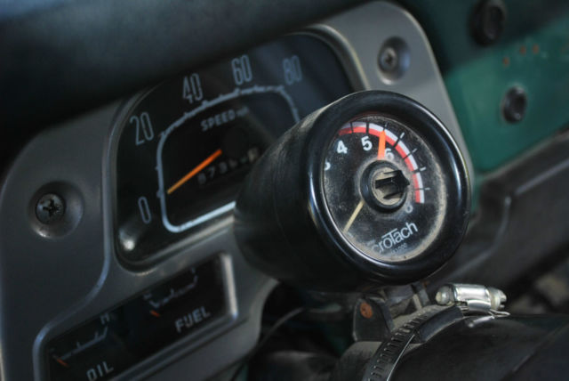 1976 toyota fj40 land cruiser with small block engine conversion done