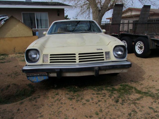 1975 chevrolet gt vega hatchback 4- speed chevy vega gt