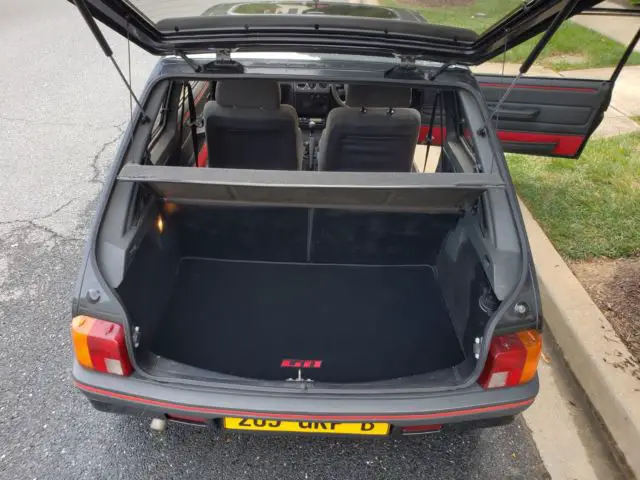 1988 peugeot 205 gti rhd, very clean, in usa