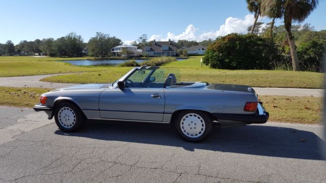 1988 mercedes benz 560sl 21k miles 1 owner! time machine!
