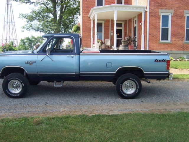 1985 dodge ram w 150 se 4x4
