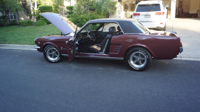 1966 ford mustang + new ford racing 306 crate motor