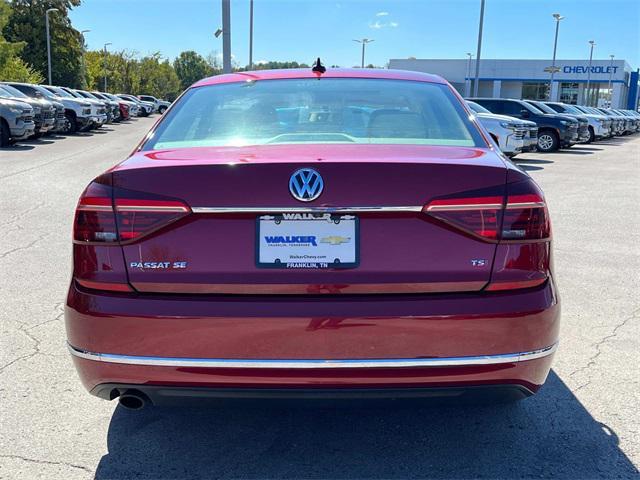 2018 volkswagen passat 2.0t se