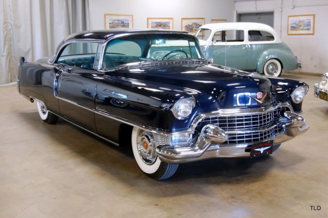 1955 cadillac coupe deville, blue with 65506 miles available now!
