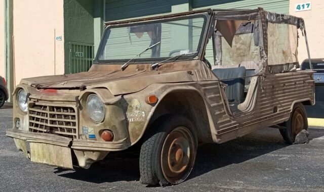 1970 citroen mehari 42 years storaged! true untouched survivor!!!