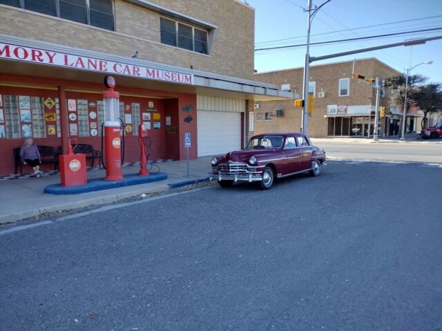 1949 chrysler new yorker sedan grey rwd automatic chrome