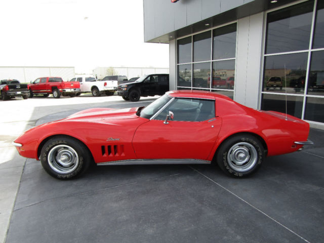 1969 chevrolette corvette automatic ac 4 barrel carb 350ci v8