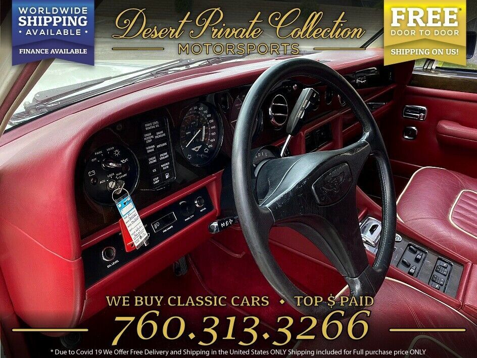 1989 bentley mulsanne s for sale!