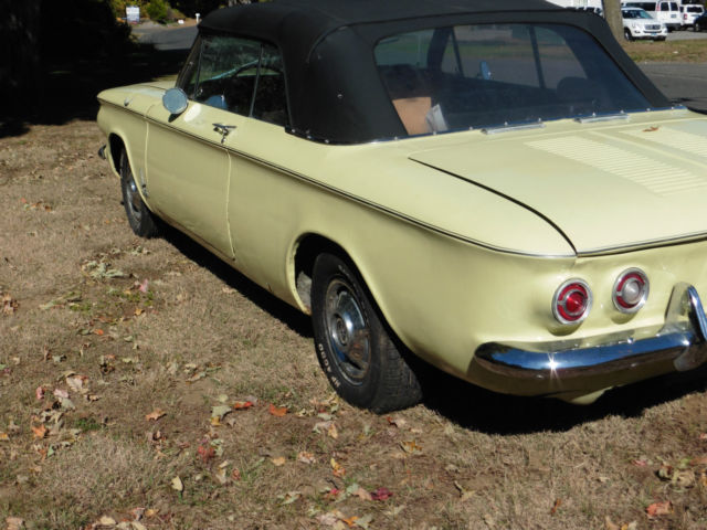 1964 corvair spyder convertible, needs work, no reserve auction, high bid wins
