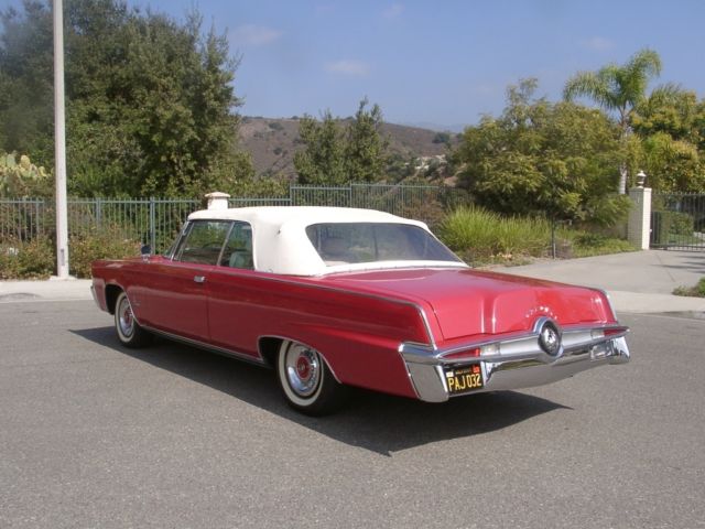 1964 chrysler imperial crown convertible as seen on mad men