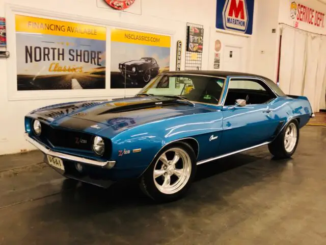 1969 chevrolet camaro, blue with 1,809 miles available now!