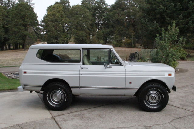 1978 ih harvester scout ii low mileage rust free original survivor no reserve