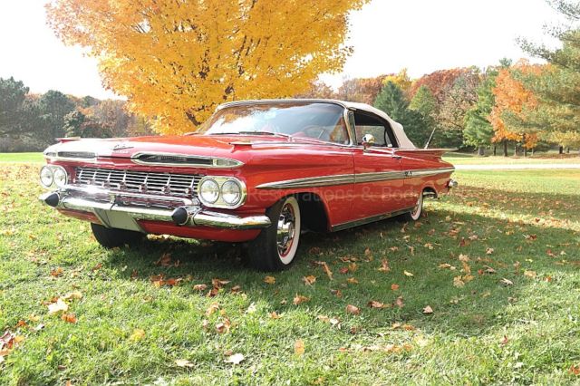 rare 1959 impala 4-speed convertible