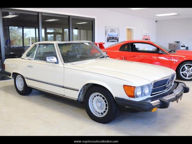 1981 mercedes-benz 380-class 380sl automatic 2-door convertible