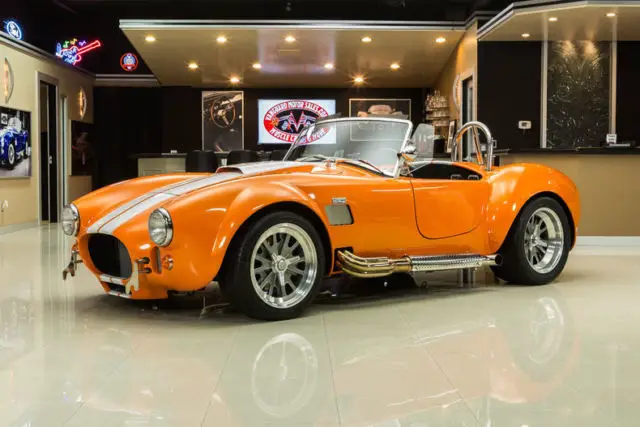 backdraft racing cobra! ford 427ci stroker v8, tremec tko600 5-speed, low miles!