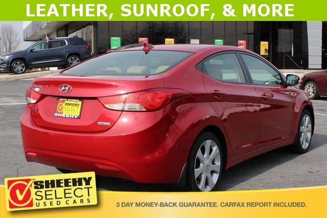 used 2013 hyundai elantra limited sedan hagerstown, md 21740 for sale in hagerstown, maryland