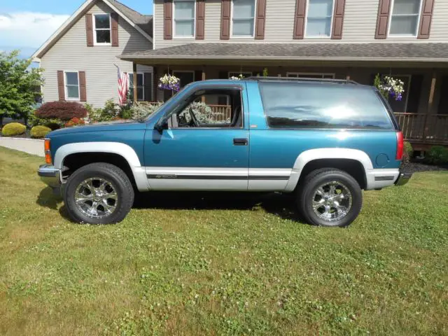 199 chevrolet silverado blazer k1500 4x4,93,000 orig mi, one owner all original