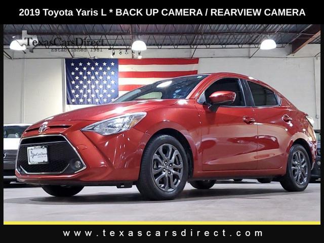 2019 toyota yaris sedan le