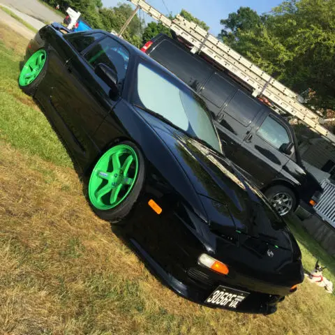 1989 nissan 240sx s13 coupe ka-t 500hp jdm black
