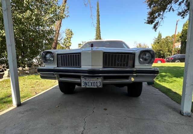 1975 oldsmobile cutlass coupe brown rwd automatic chrome