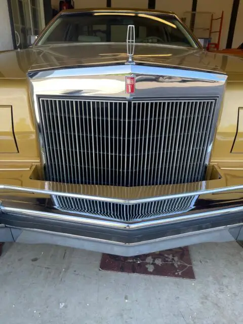 1978 lincoln mark v sedan brown rwd automatic