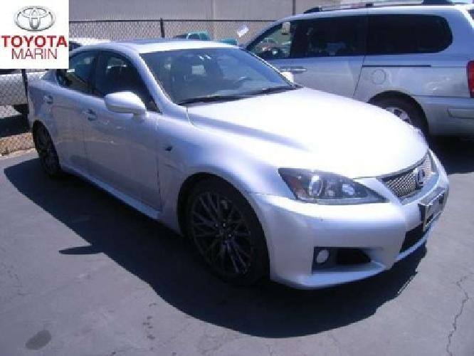 2011 lexus is f wow!! must see!! must drive!!..one owner in san rafael, ca