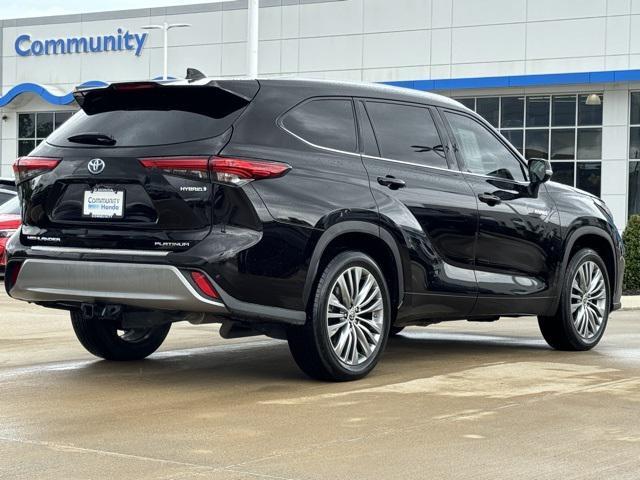 2020 toyota highlander hybrid platinum