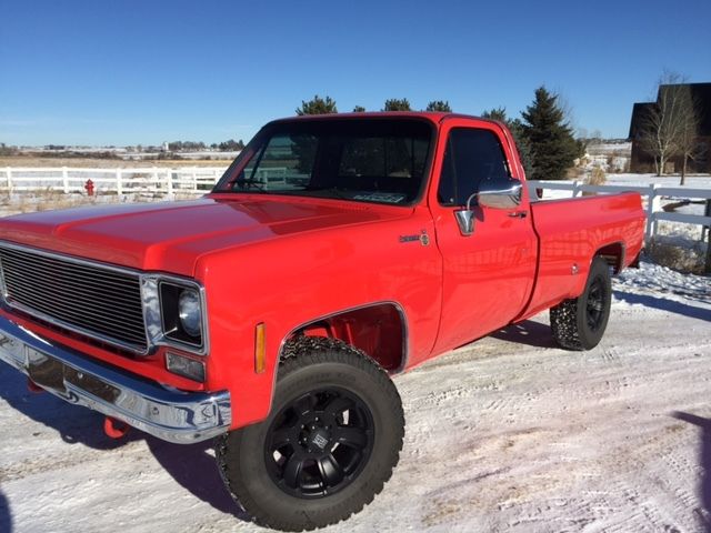 very nice newly rebuilt 1975 4x4 k1500
