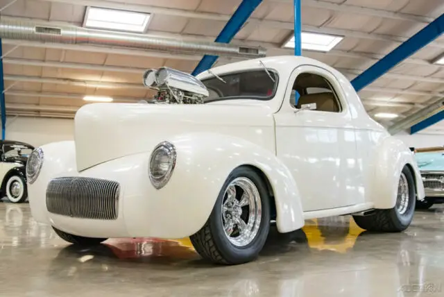 1941 willys pro street rod 392 hemi supercharged automatic coupe 41