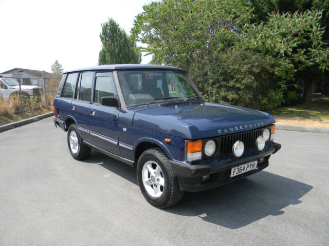 1988 land rover range rover 300 tdi turbo diesel 5 speed low miles new clutch