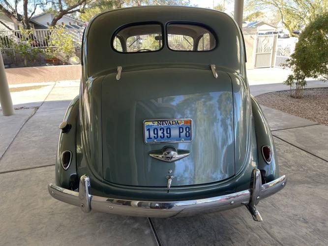 1939 plymouth deluxe touring sedan with a partial restoration in las vegas, nevada