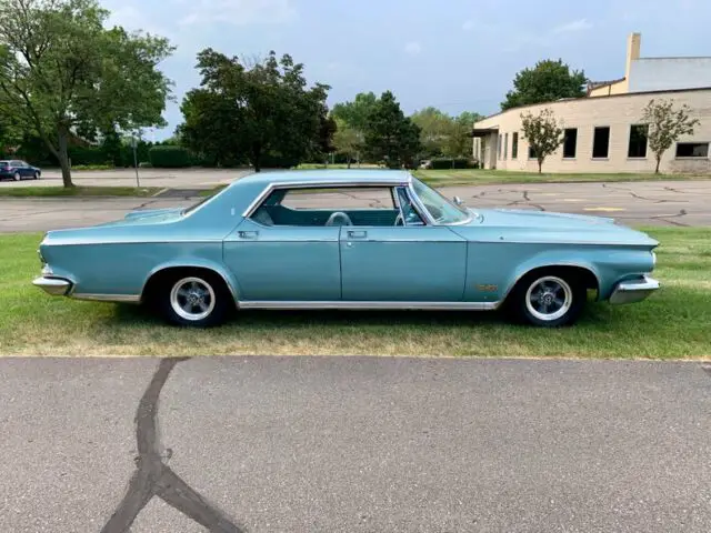 1964 chrysler new yorker blue sedan 383 v8 automatic