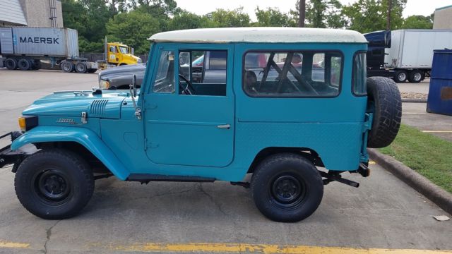 toyota fj-40 land cruiser - 1968