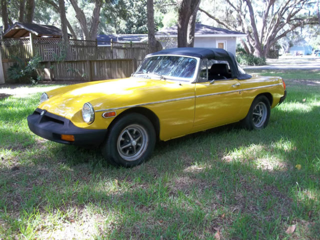 1979 mg, mgb roadster, original owner
