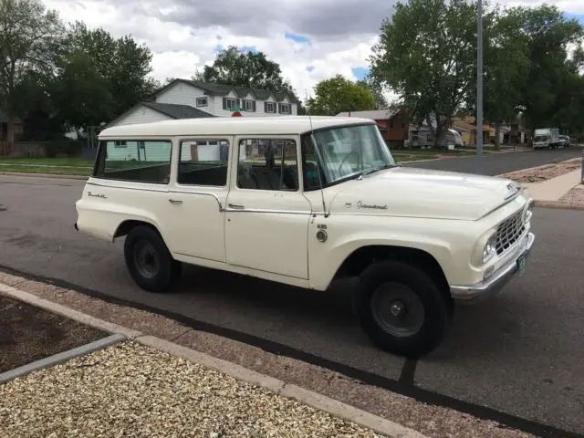 1962 international harvester travelall 4x4 custom