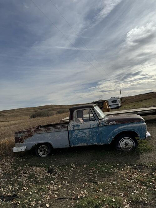 1963 f100 dont know if engine is good bought to fix up dont have time short big