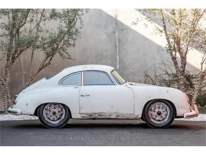 1954 porsche 356 in beverly hills, california