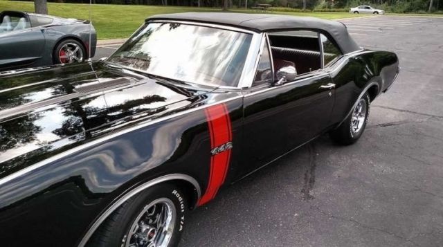 1968 oldsmobile 442 convertible 400 cid turbo automatic 3-speed rwd wisconsin