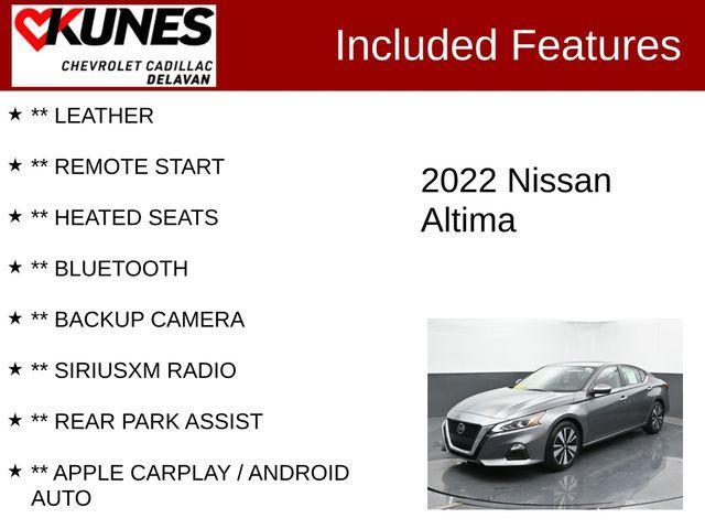 2022 nissan altima 2.5 sv