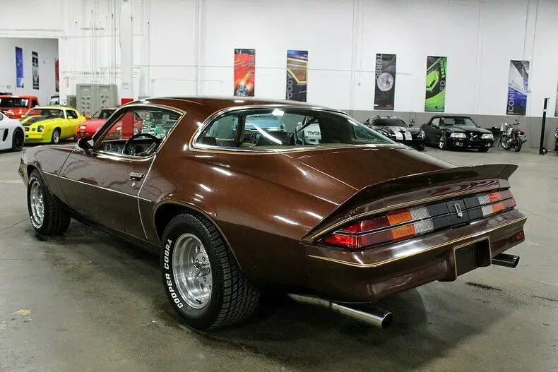1979 chevrolet camaro 2602 miles brown 383cid v8 manual