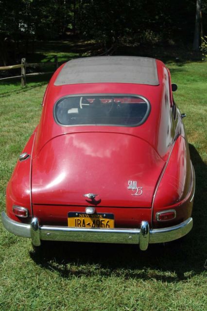 1960 saab 93f 750cc 3-speed w/sunroof