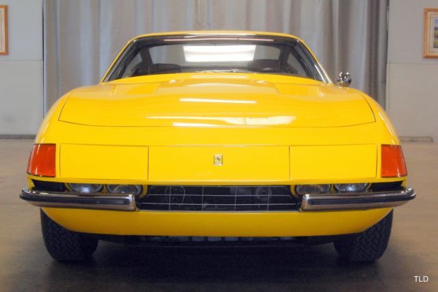 1971 ferrari 365 gtb/4, yellow with 35350 miles available now!
