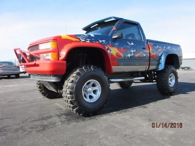 1992 chevrolet k1500 2dr k1500 automatic 2-door truck