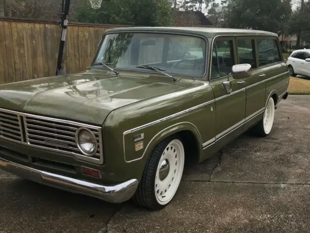 1973 international travelall ls1 swap patina rat rod