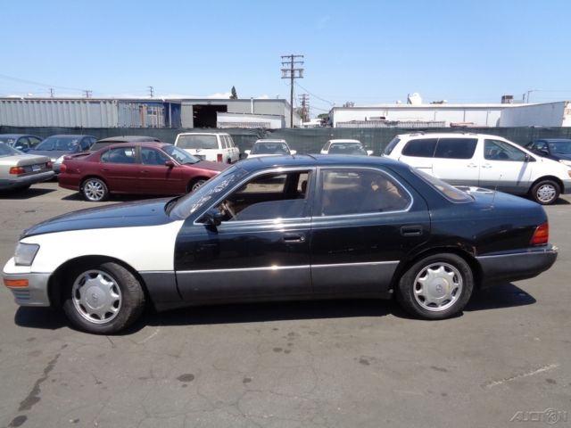 1993 lexus ls 400 used 4l v8 32v automatic sedan premium no reserve