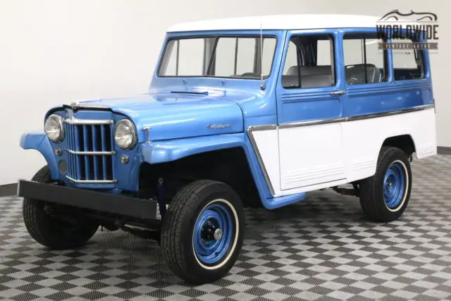 1961 blue restored 4x4 super hurricane. stunning!