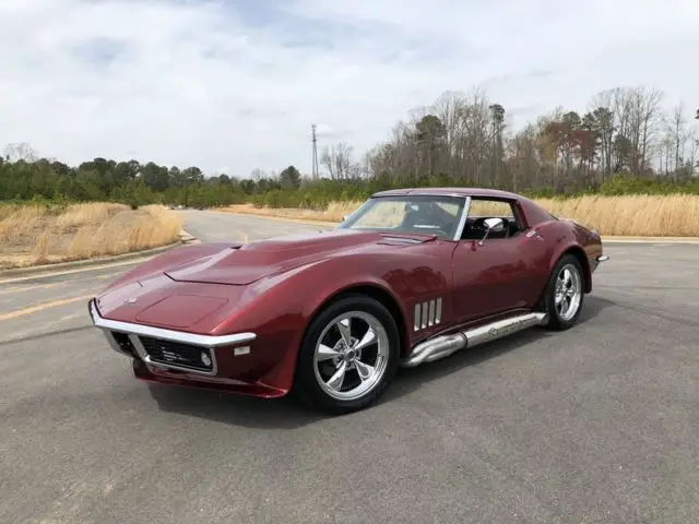 1968 chevrolet corvette restomod 454 500hp dakota gauges l88 hood hot wheels