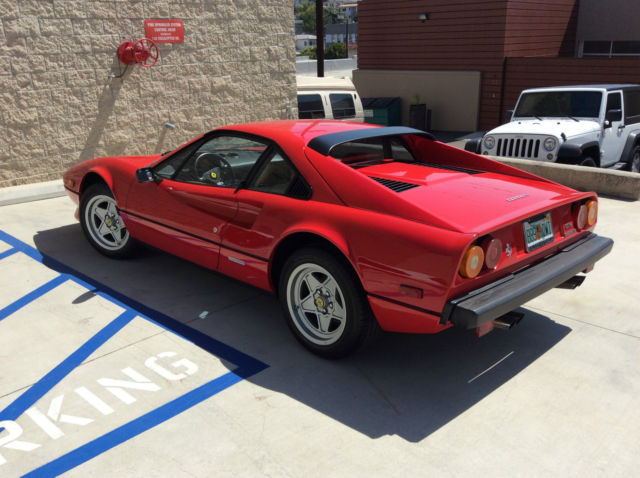 1984 ferrari 308 "euro spec" gtb quattrovalve
